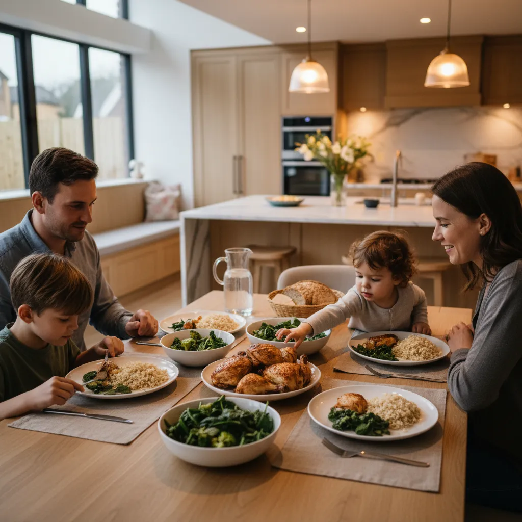 Evening meals rich in tryptophan and complex carbohydrates can support better sleep quality in children