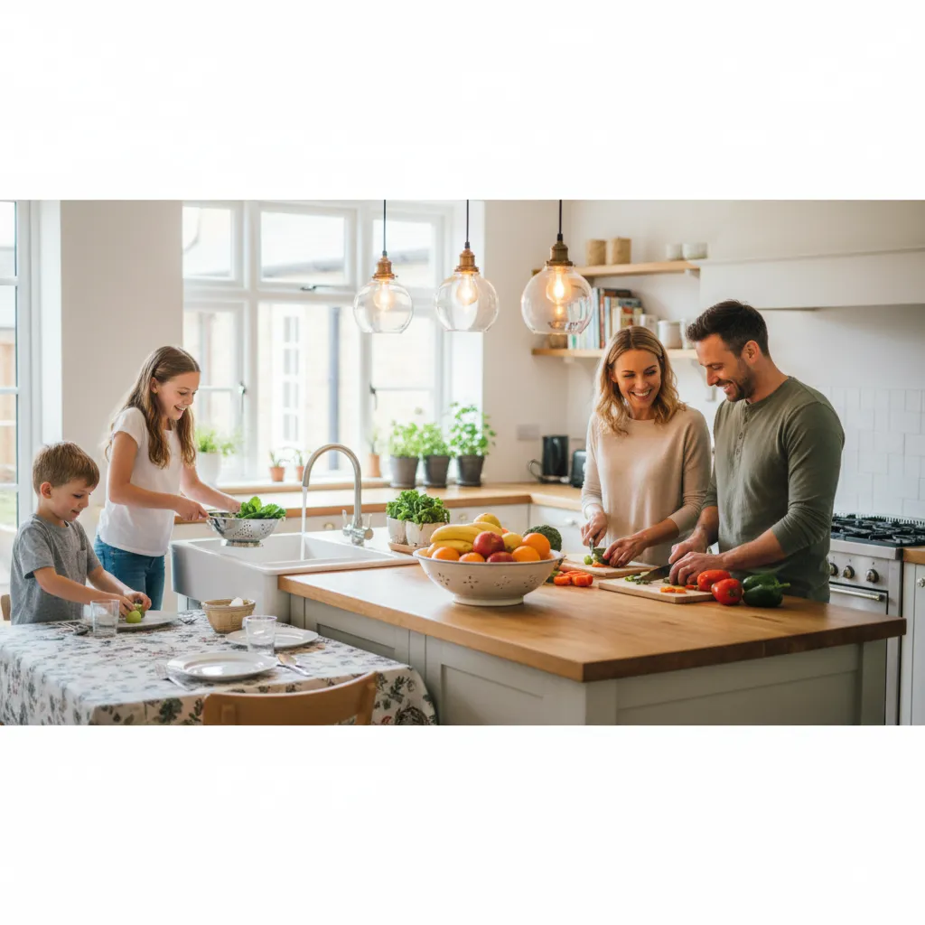 Making healthy eating a whole-family activity supports children's long-term wellbeing