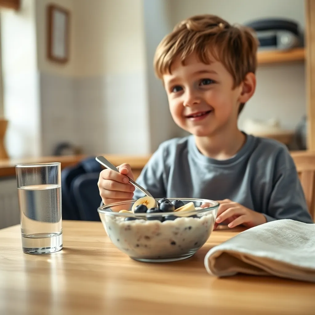 Starting the day with a balanced breakfast supports stable blood sugar and consistent mood throughout the school morning