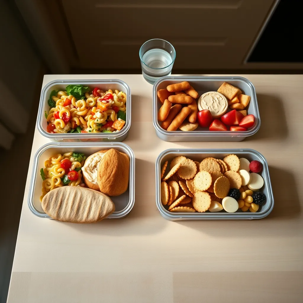 Variety across the week keeps lunch boxes interesting and ensures a range of nutrients