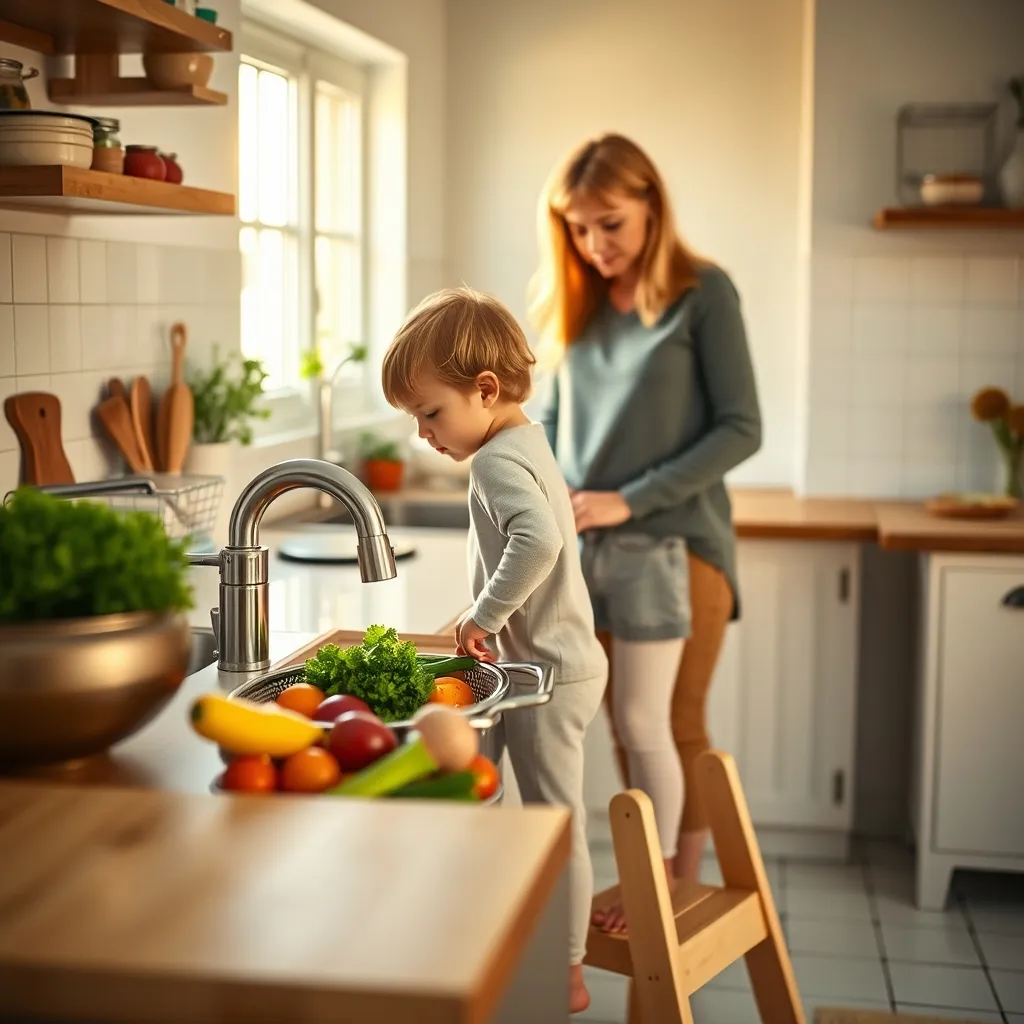 Involving children in food preparation is one of the most effective strategies for encouraging them to try new foods