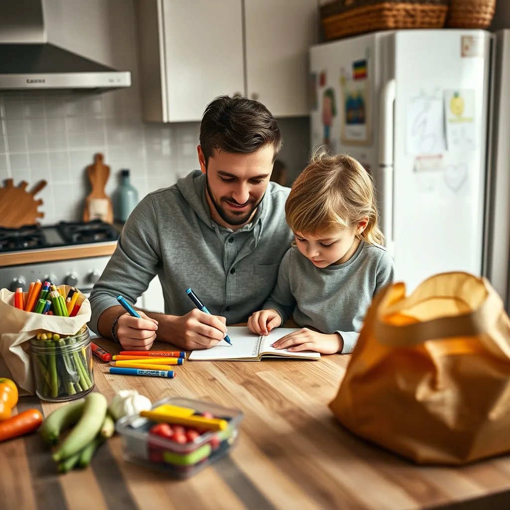 Involving children in weekly meal planning helps them feel ownership over food choices and increases willingness to try new meals