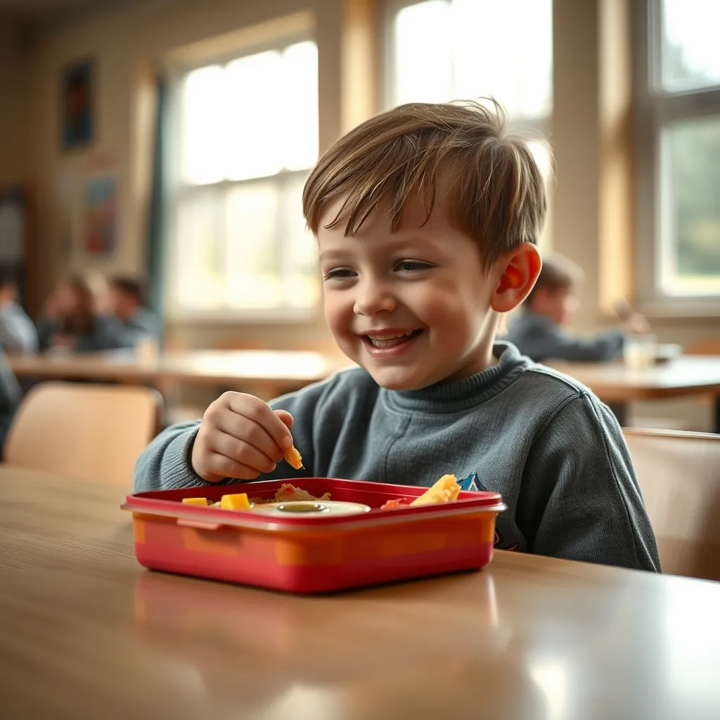 Children are more likely to eat when they have a variety of small items to choose from in their lunch box
