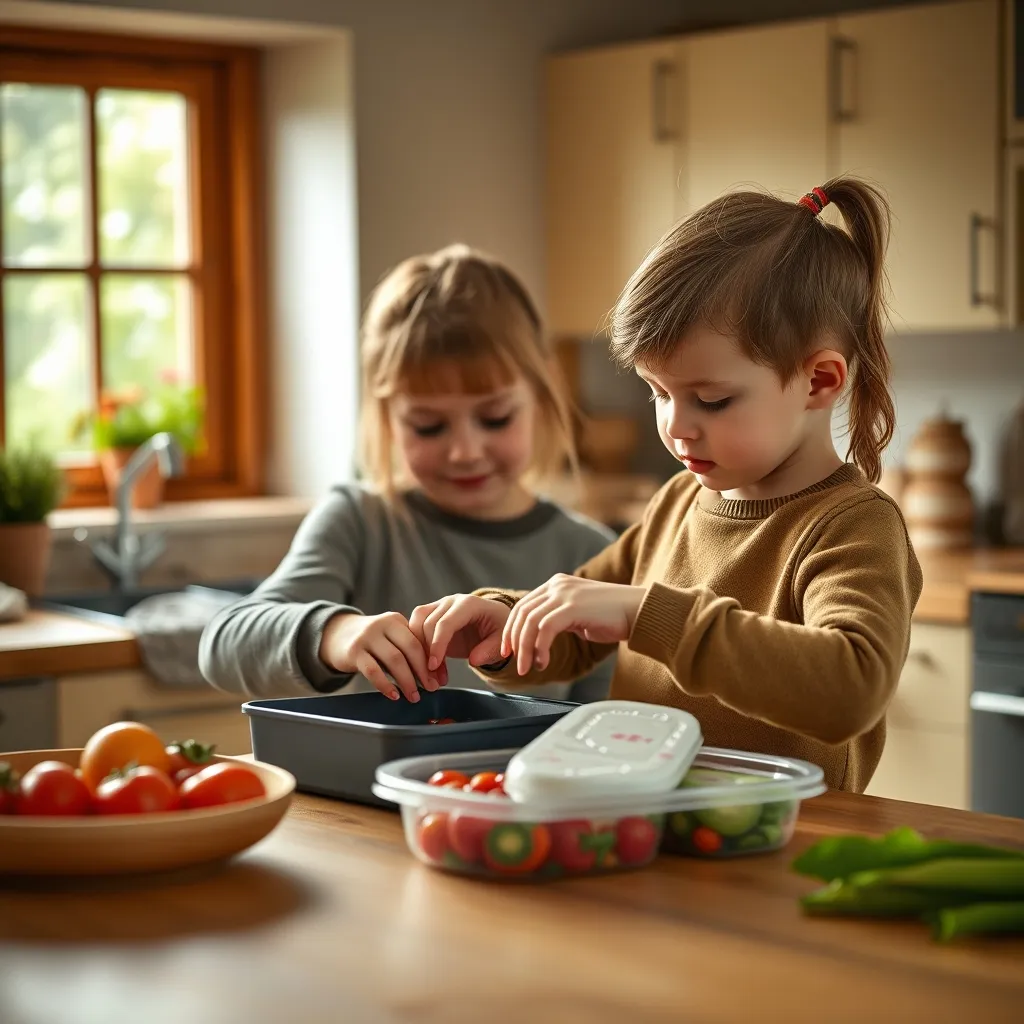 Involving children in lunch box preparation increases the likelihood they will eat what has been packed