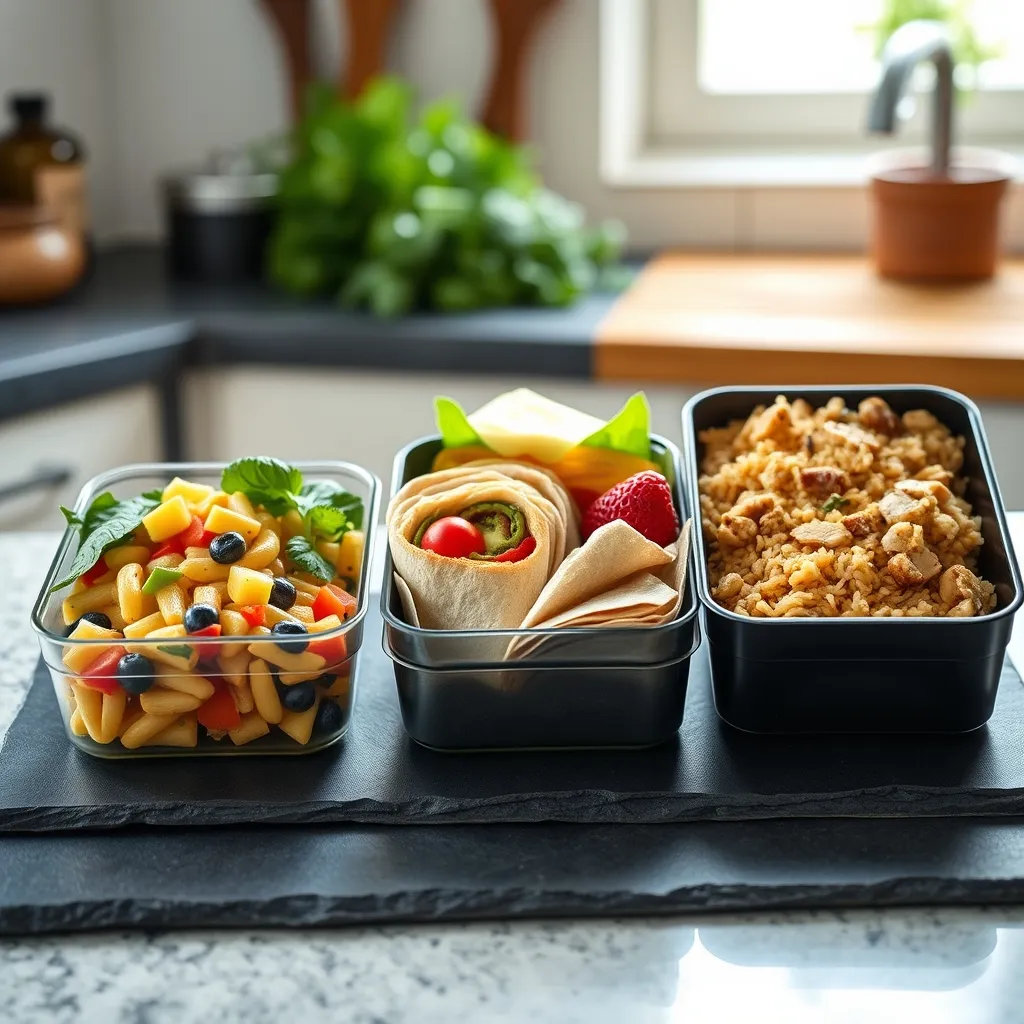Variety is key to keeping packed lunches interesting throughout the week
