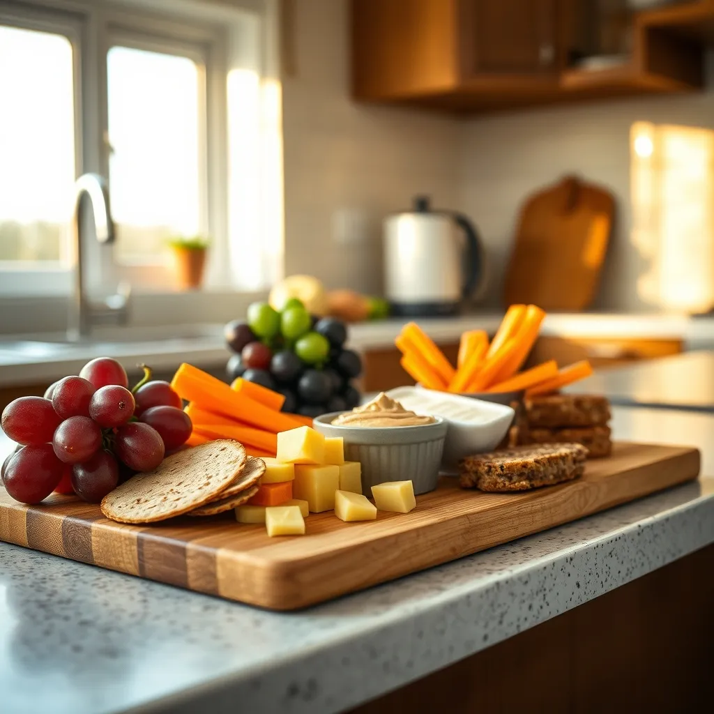 Healthy snack options that complement a teenager's packed lunch without excess sugar